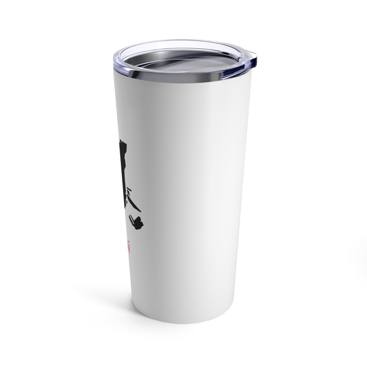 Miami in Black with Hot Pink Tumbler 20oz