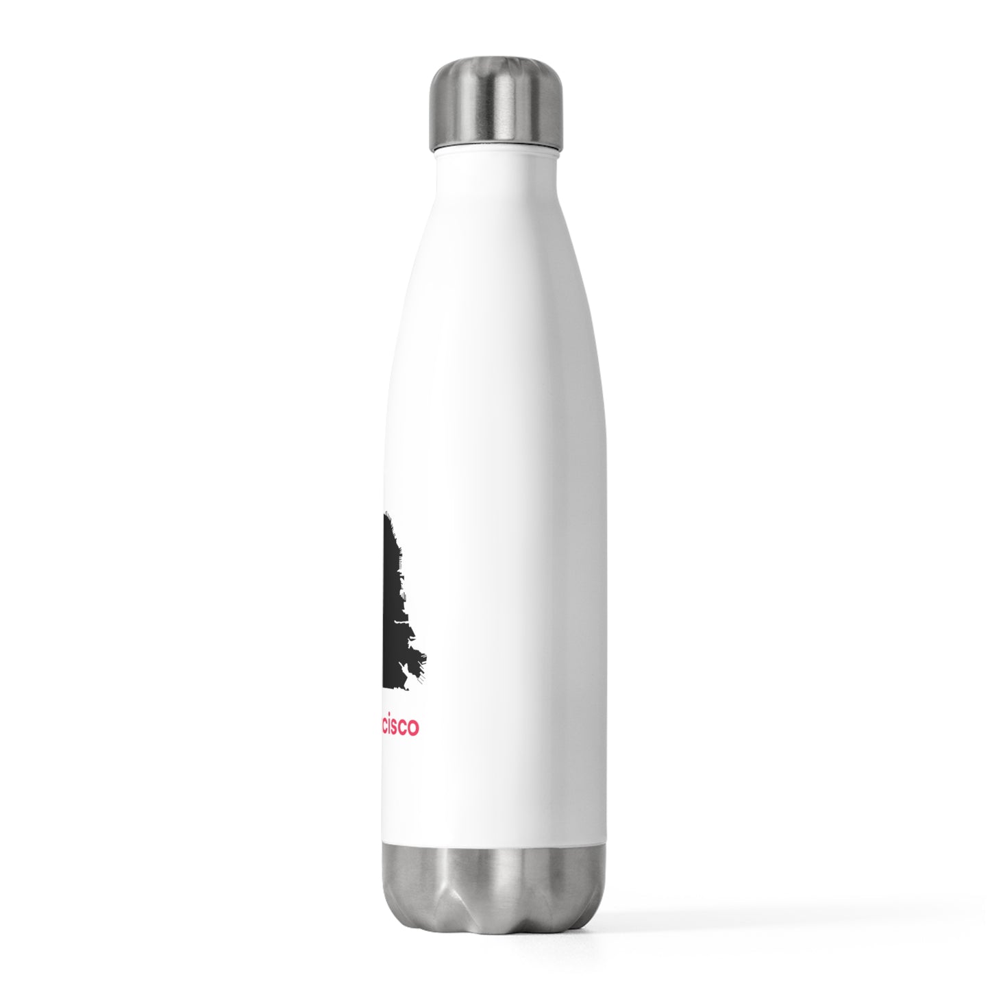 San Francisco in Black and Hot Pink 20oz Insulated Bottle