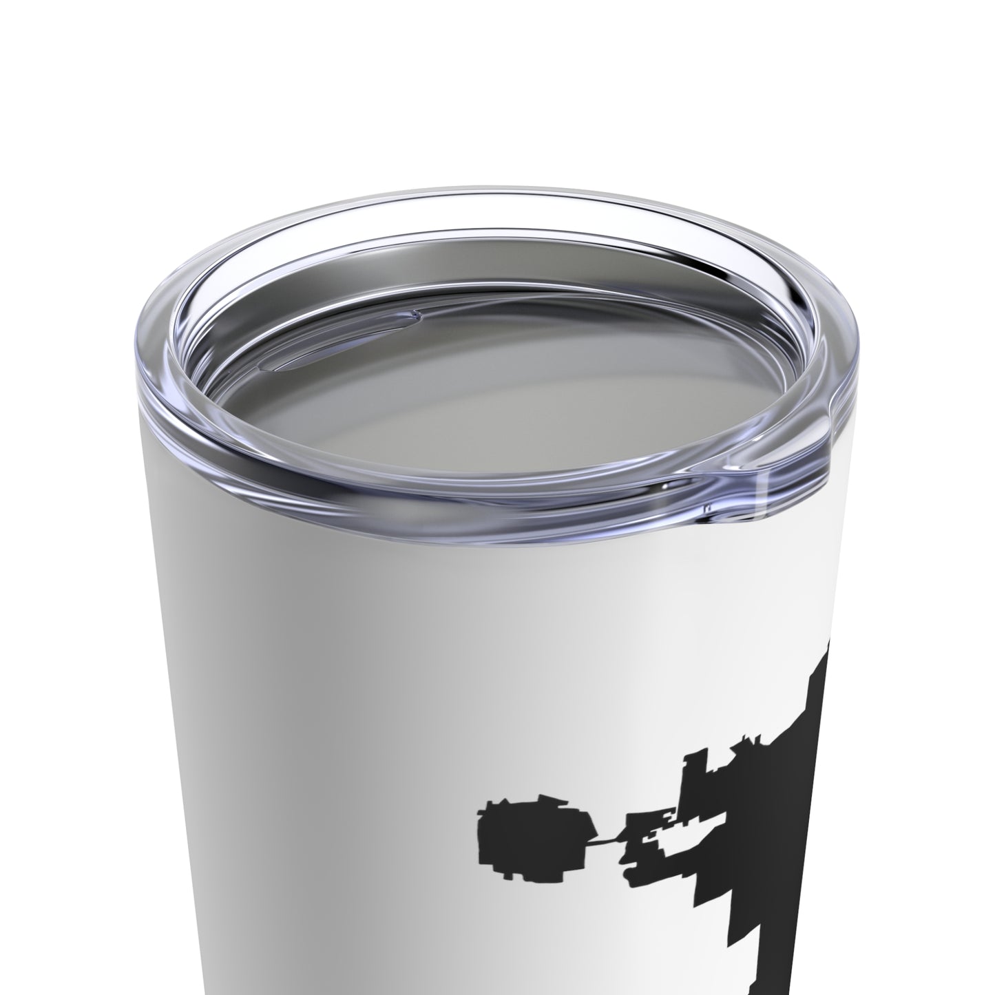 Chicago in Black with Hot Pink Tumbler 20oz