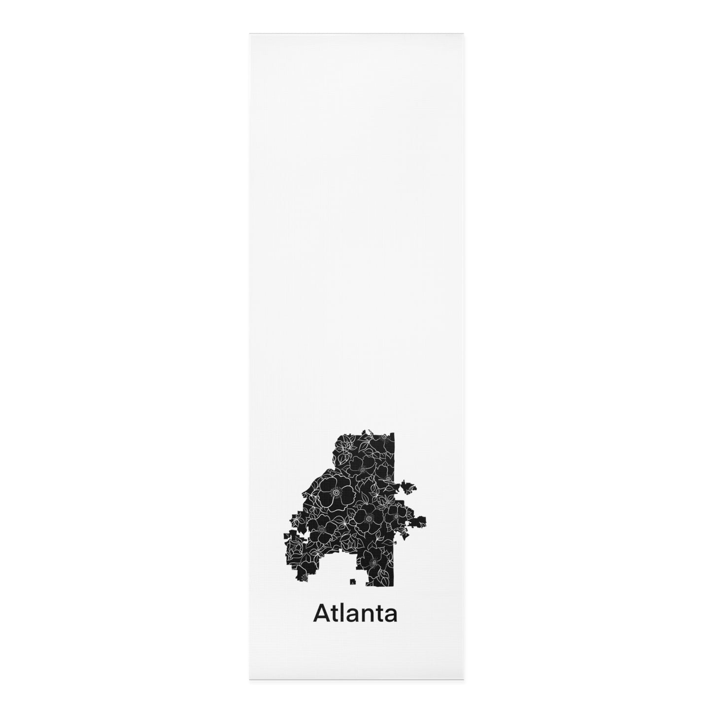 Foam Yoga Mat Atlanta Black Blossom