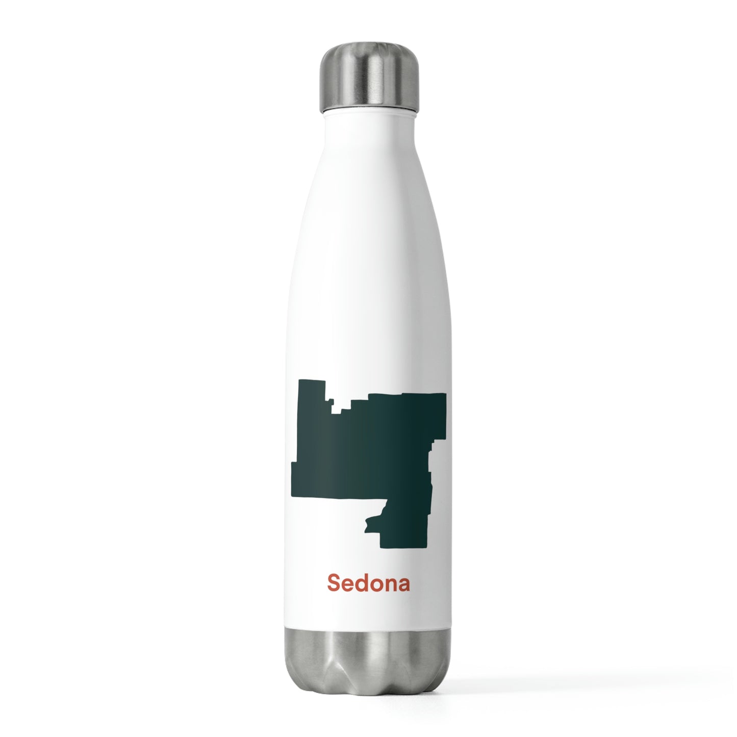 Sedona Green Rust Orange 20oz Insulated Bottle