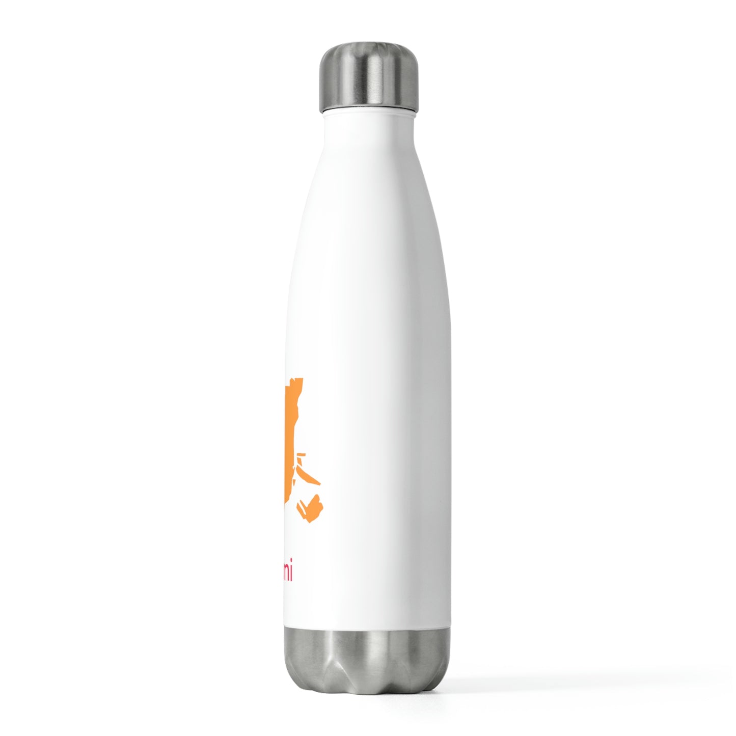 Miami Orange and Hot Pink 20oz Insulated Bottle