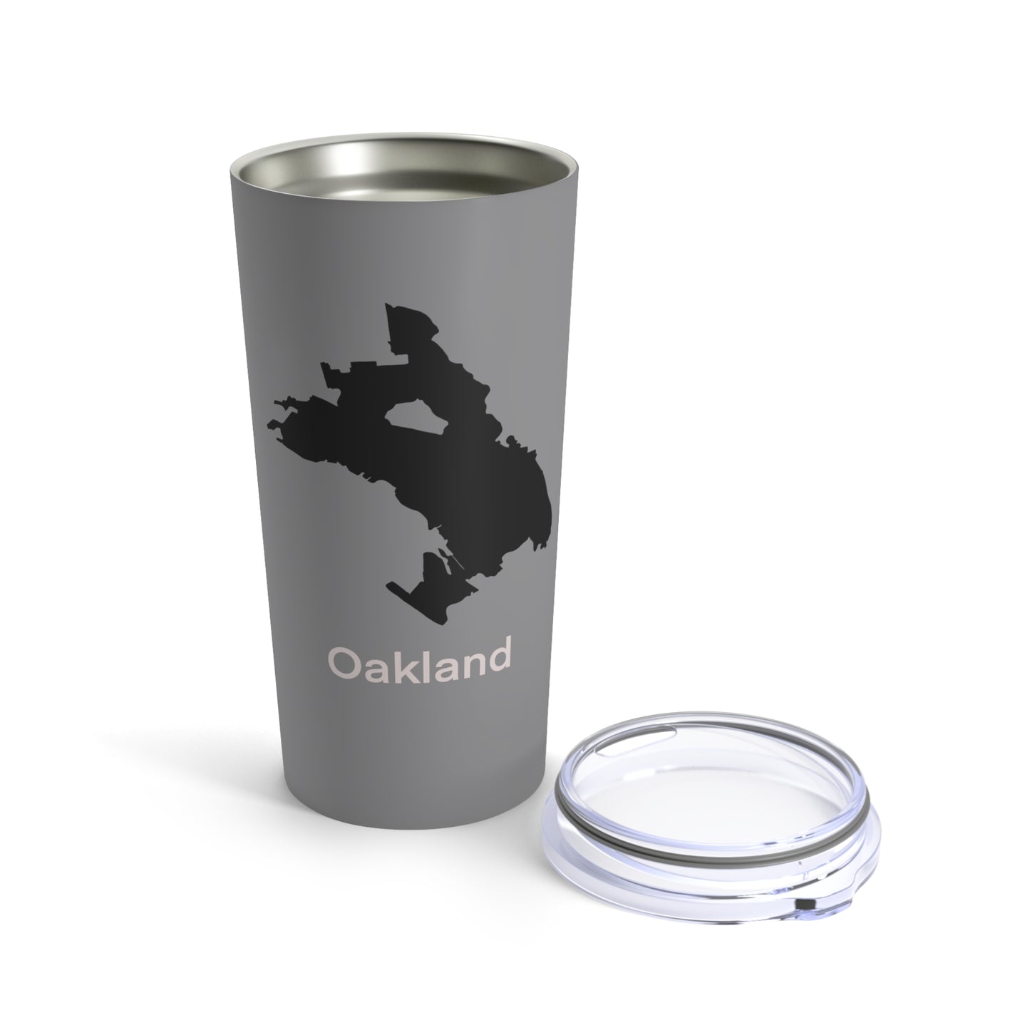 Oakland in Black Gray Tumbler 20oz