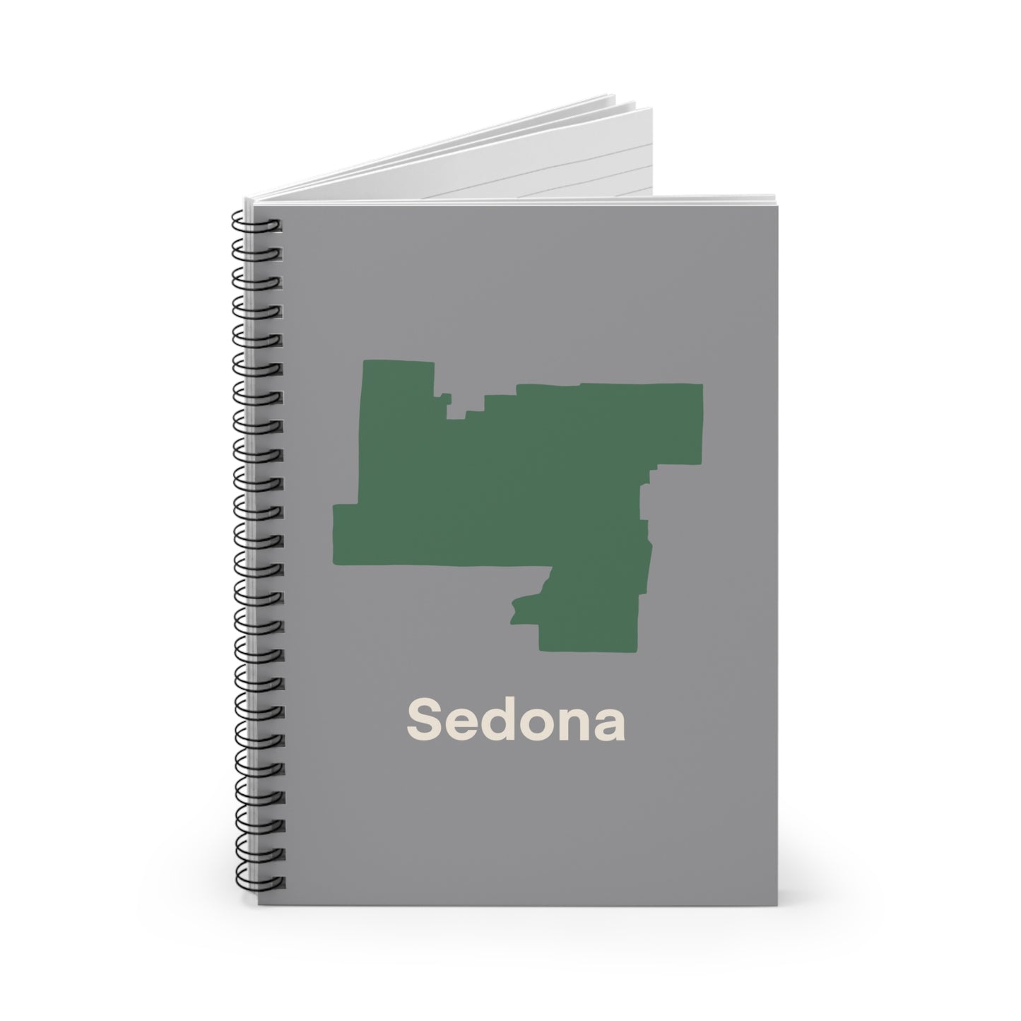 Sedona in Green Spiral Notebook - Ruled Line