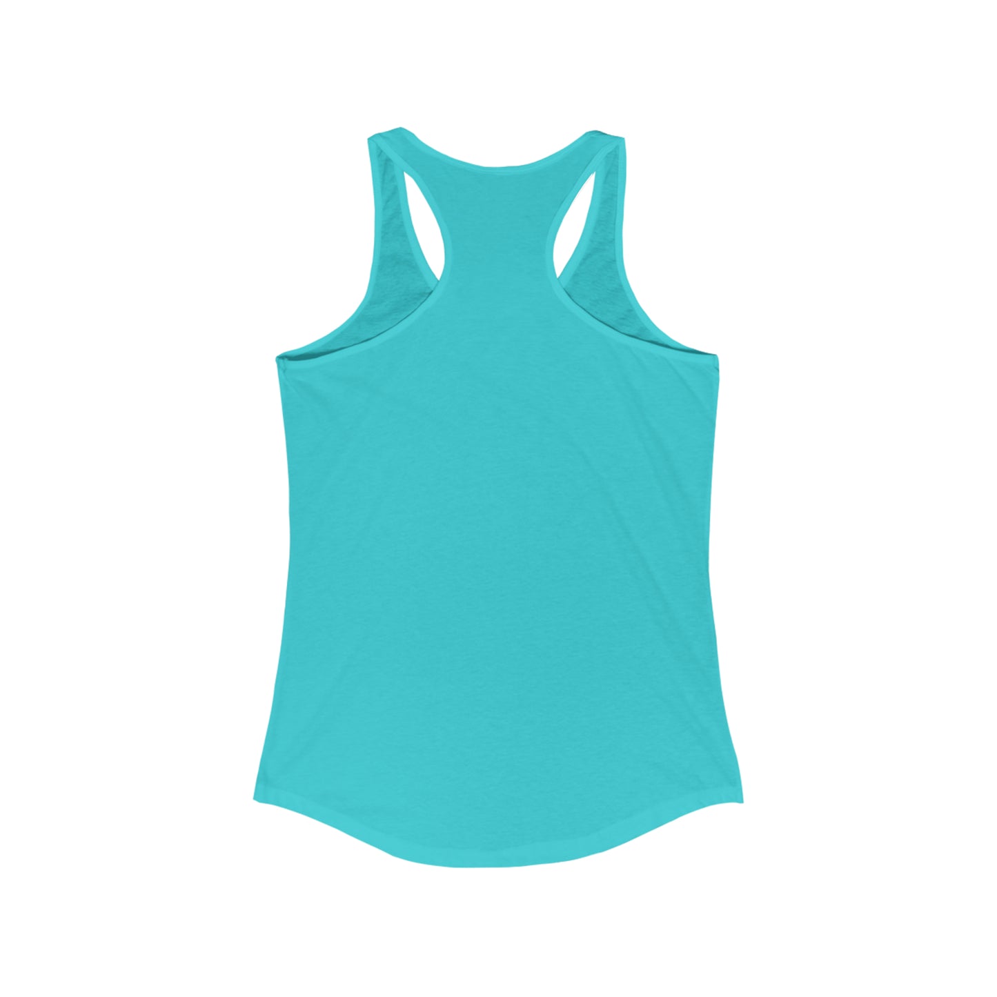 Detroit in Blue Women's Ideal Racerback Tank