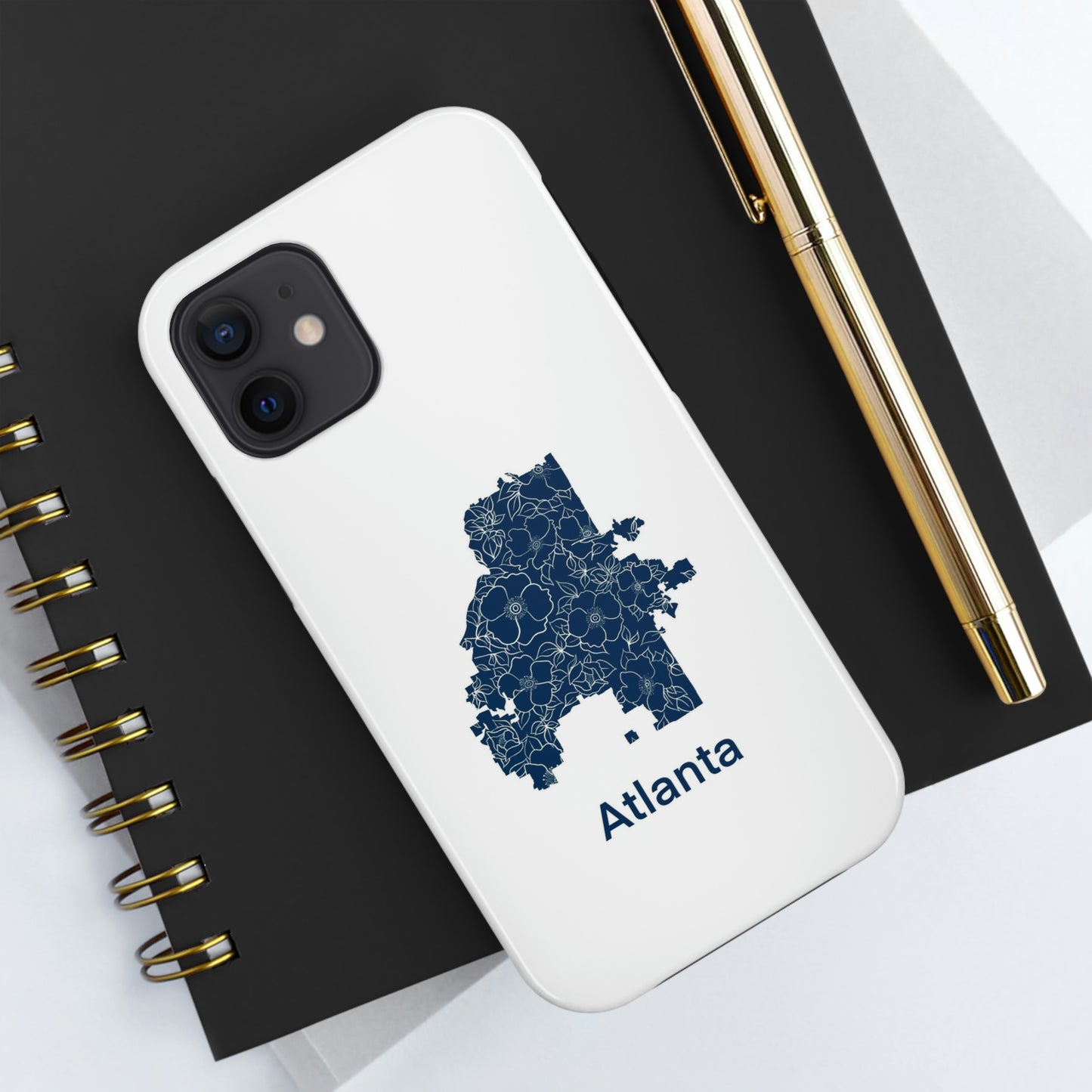 Flowering Atlanta Tough Phone Case-Mate