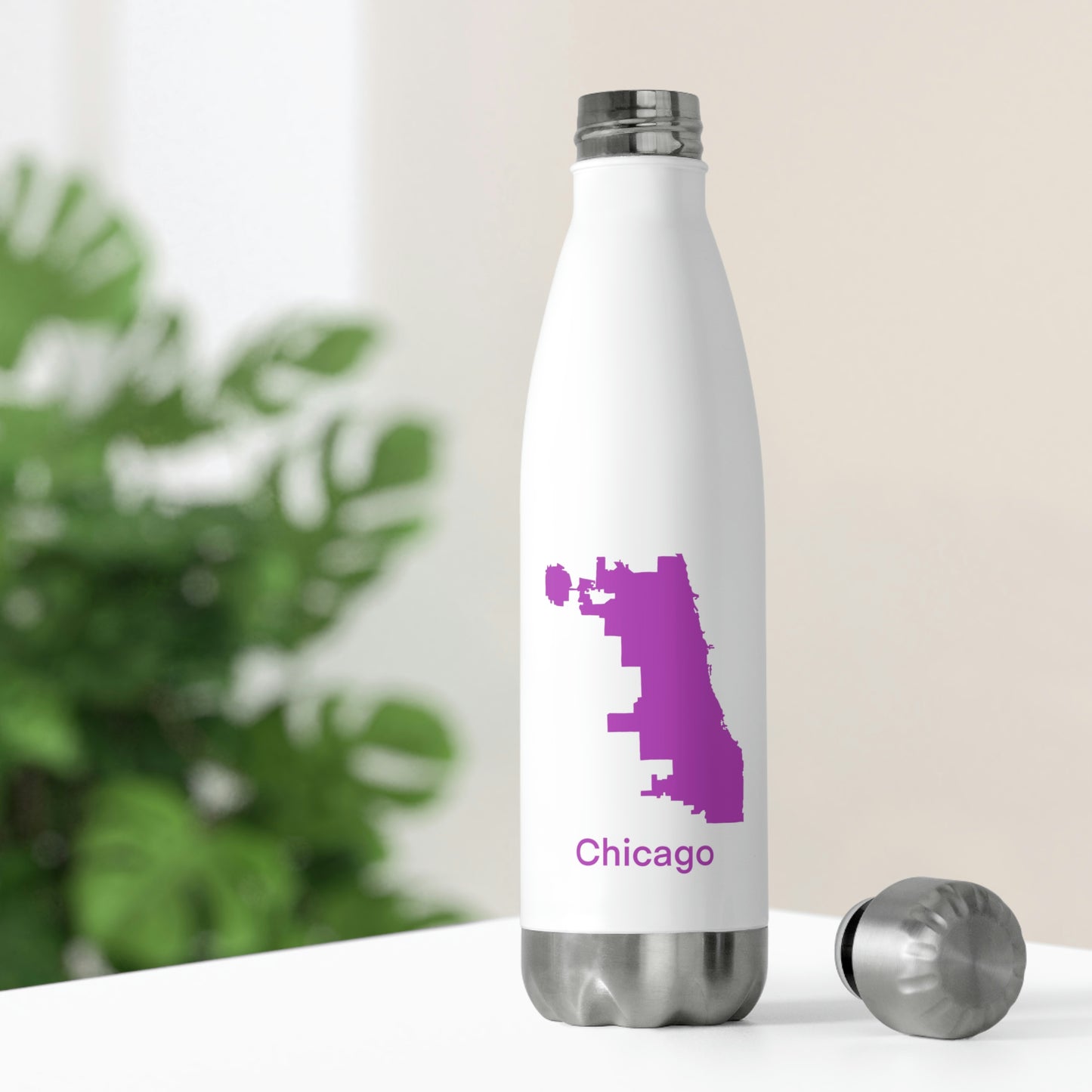 Chicago Pink - 20oz Insulated Bottle