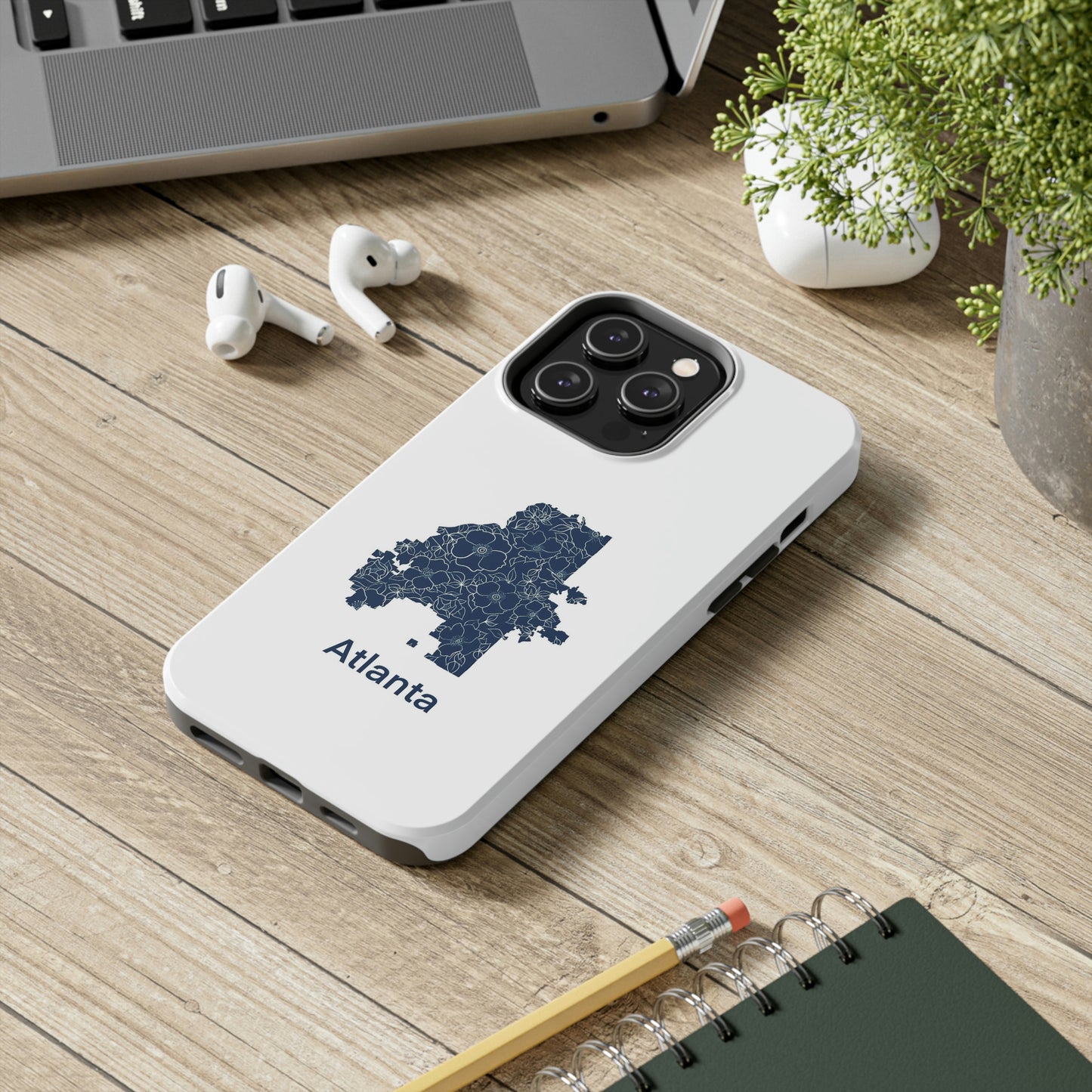 Flowering Atlanta Tough Phone Case-Mate