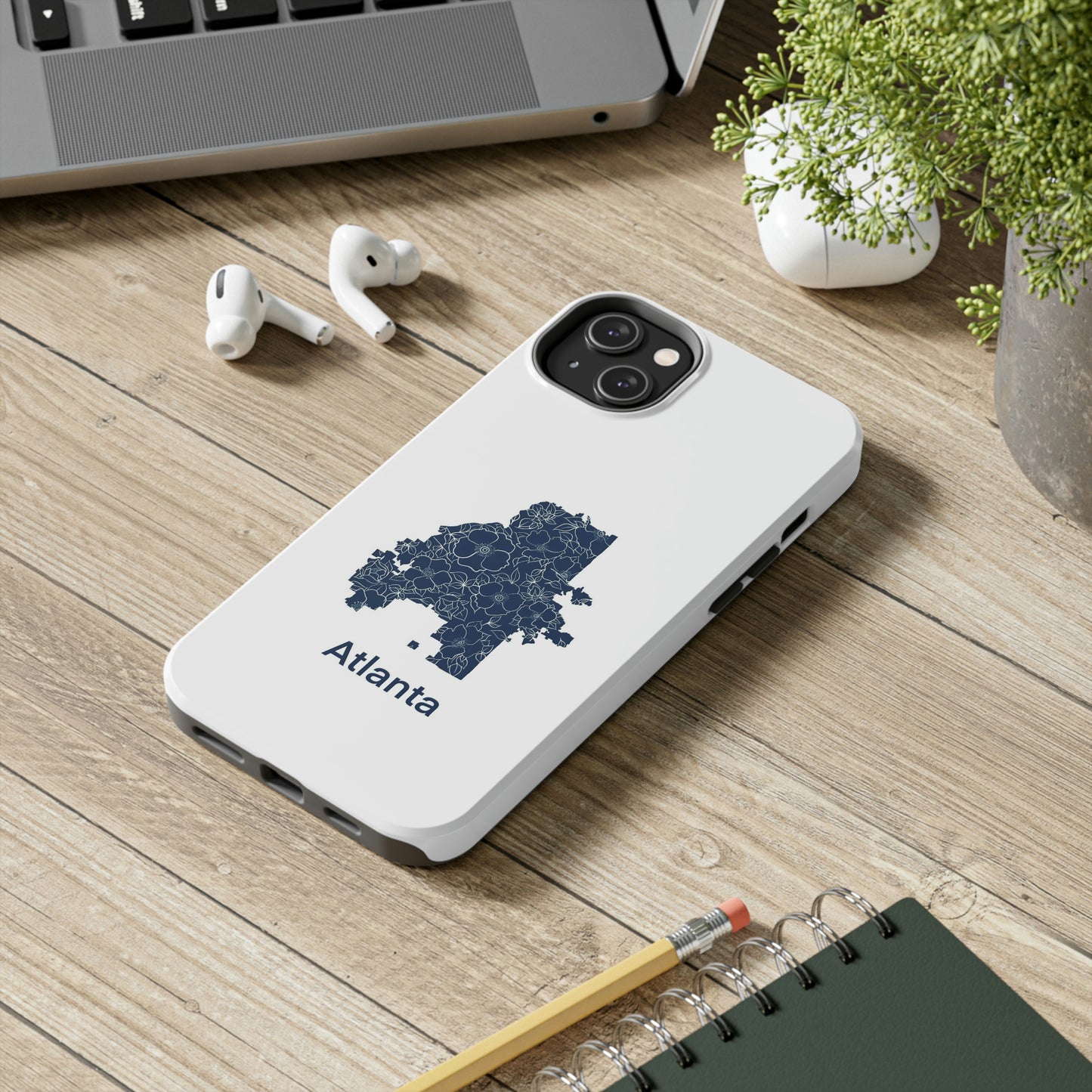 Flowering Atlanta Tough Phone Case-Mate