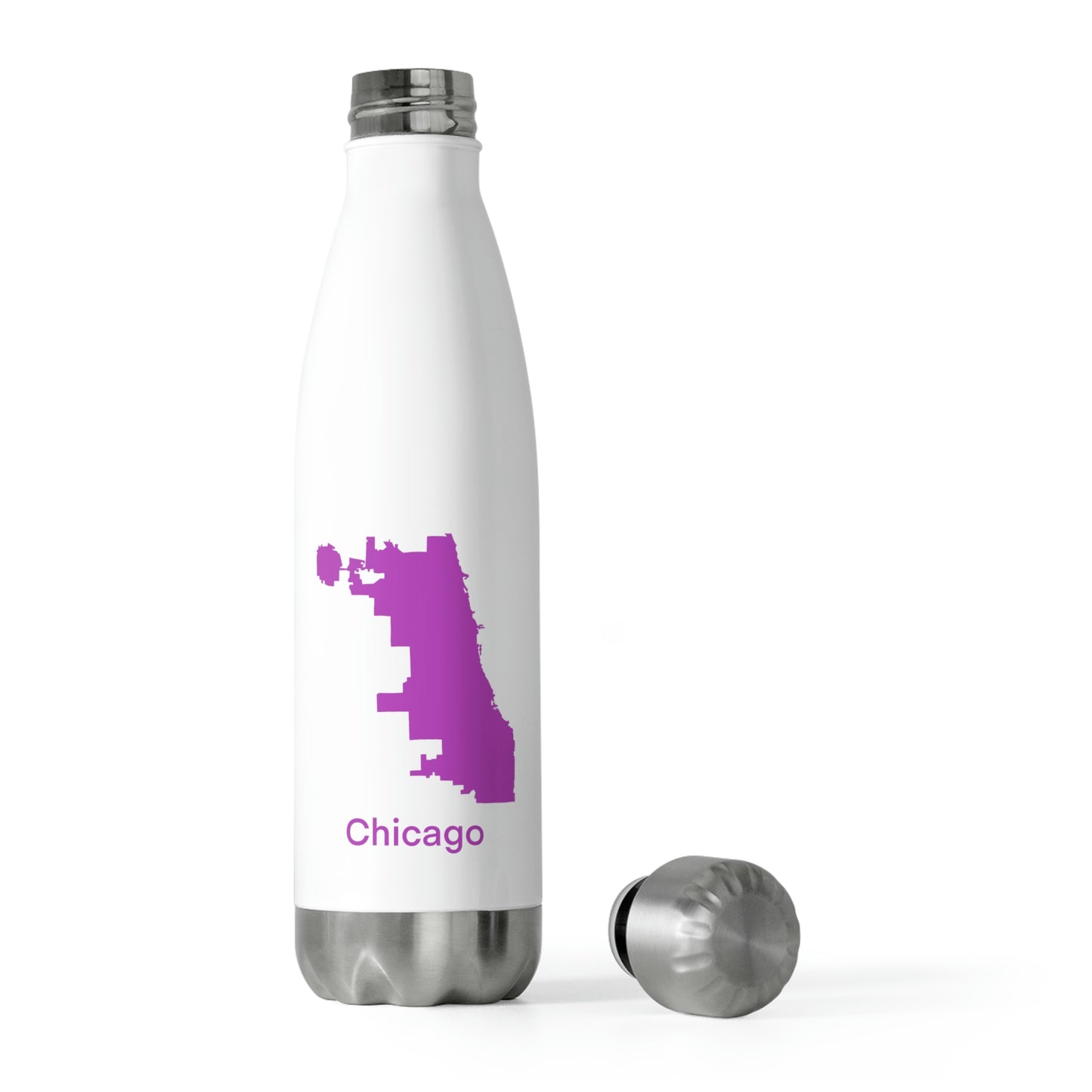 Chicago Pink - 20oz Insulated Bottle