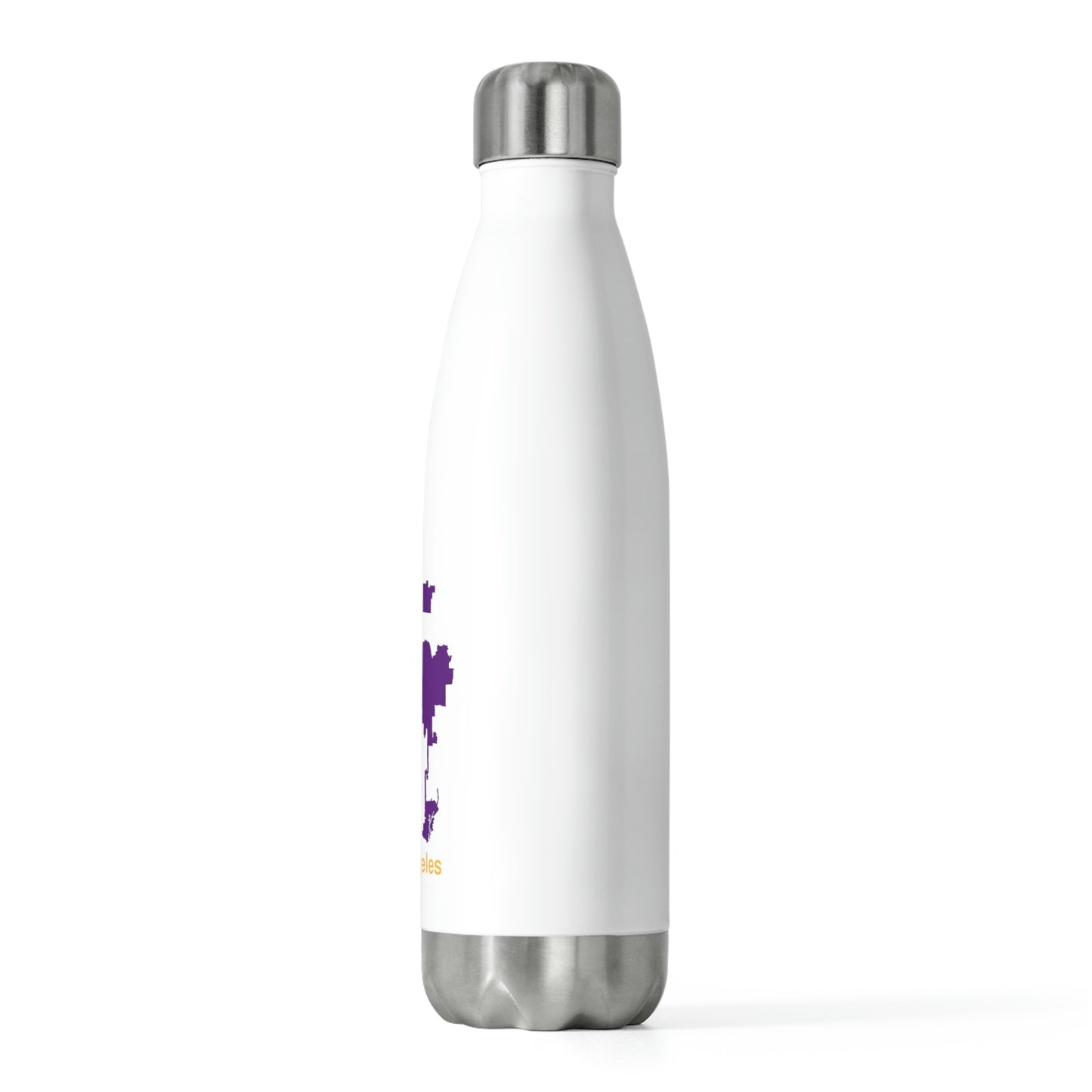 Los Angeles Purple and Yellow 20oz Insulated Bottle