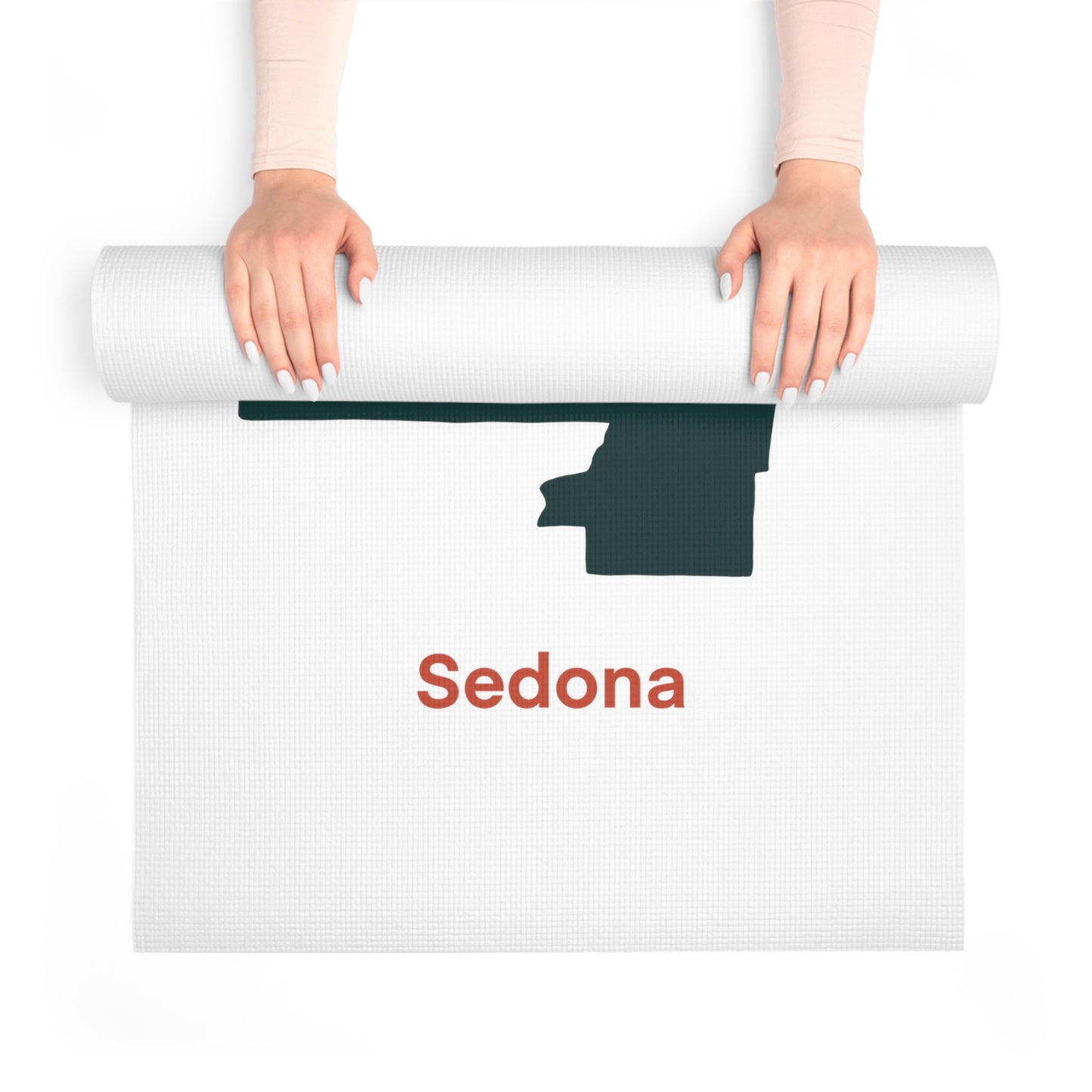 Foam Yoga Mat Sedona Plain Green