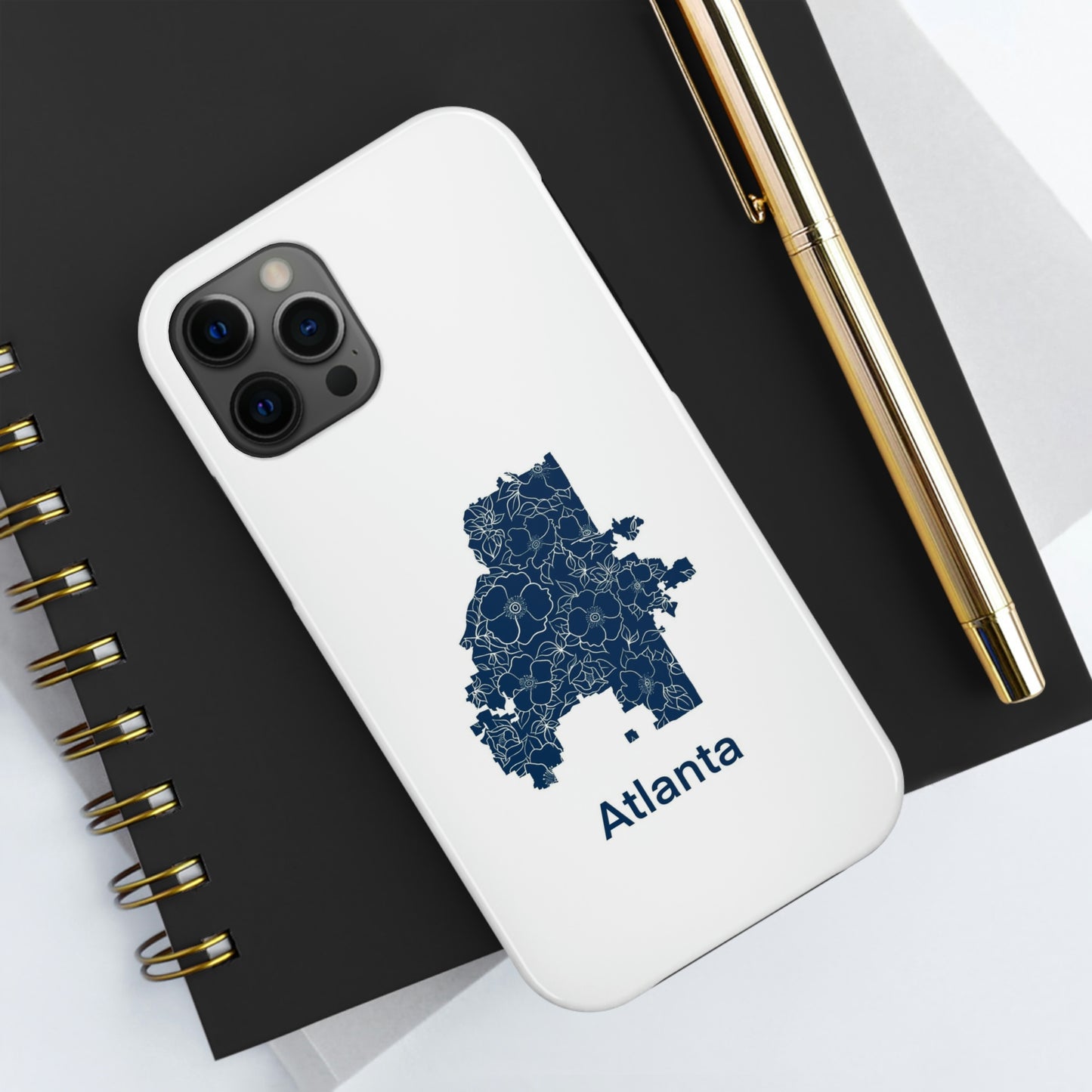 Flowering Atlanta Tough Phone Case-Mate