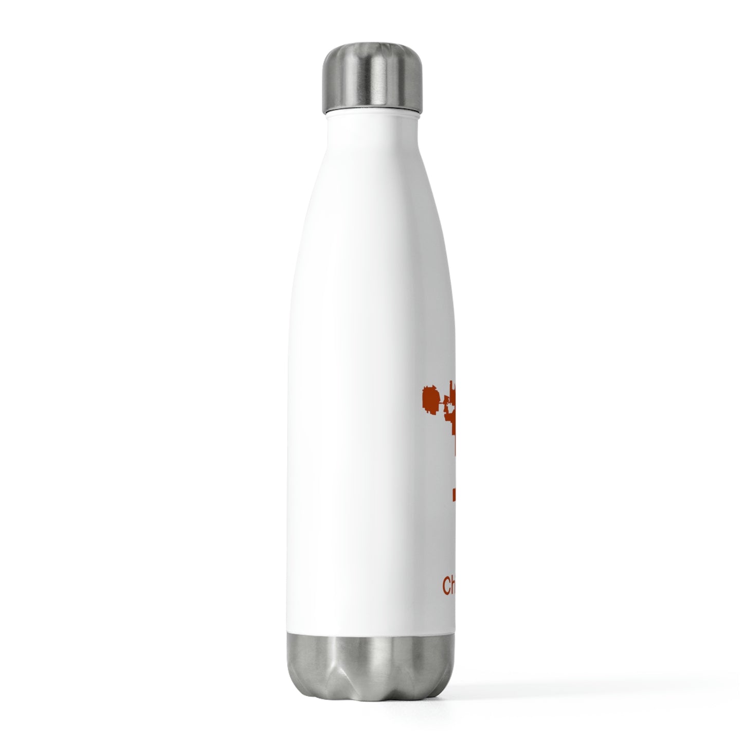 Chicago Orange Red 20oz Insulated Bottle