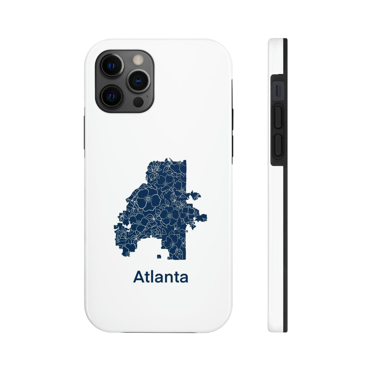 Flowering Atlanta Tough Phone Case-Mate