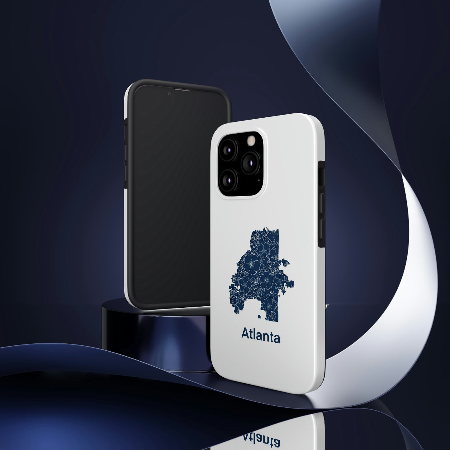 Flowering Atlanta Tough Phone Case-Mate