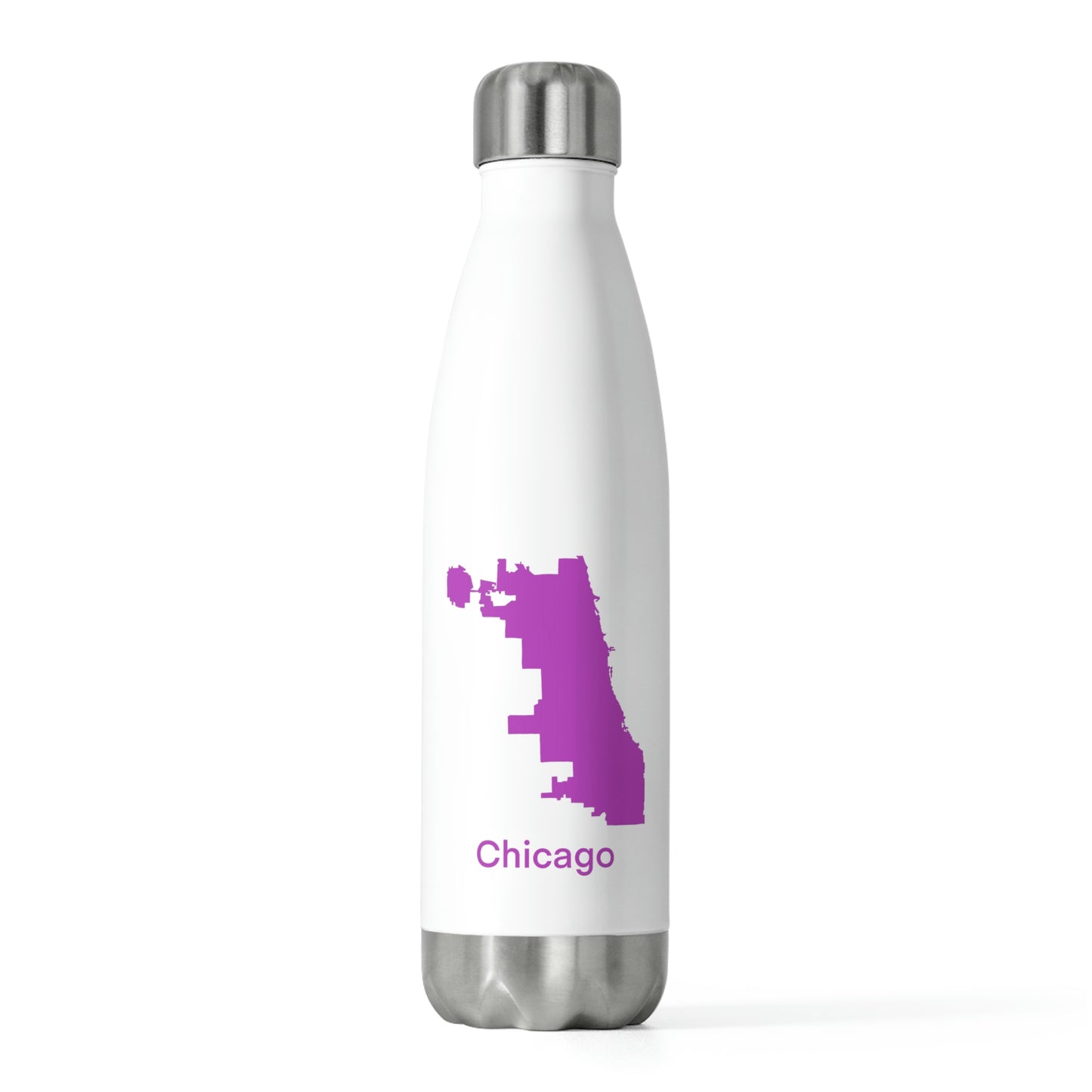 Chicago Pink - 20oz Insulated Bottle