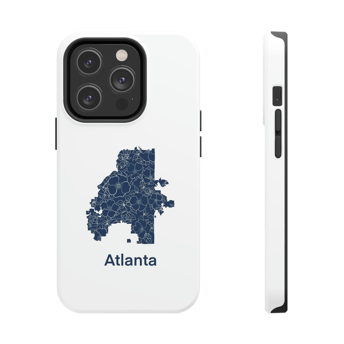 Flowering Atlanta Tough Phone Case-Mate