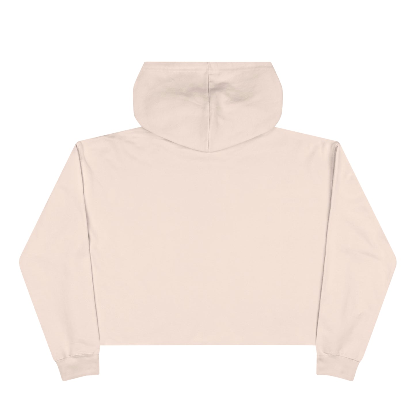 Miami Orange Hot Pink Crop Hoodie