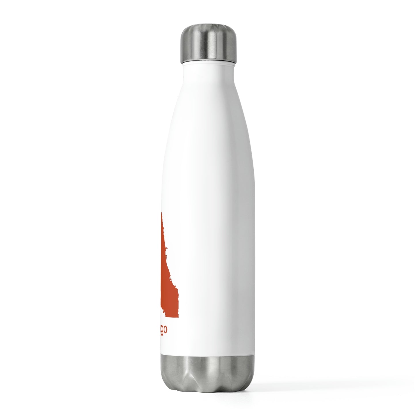 Chicago Orange Red 20oz Insulated Bottle