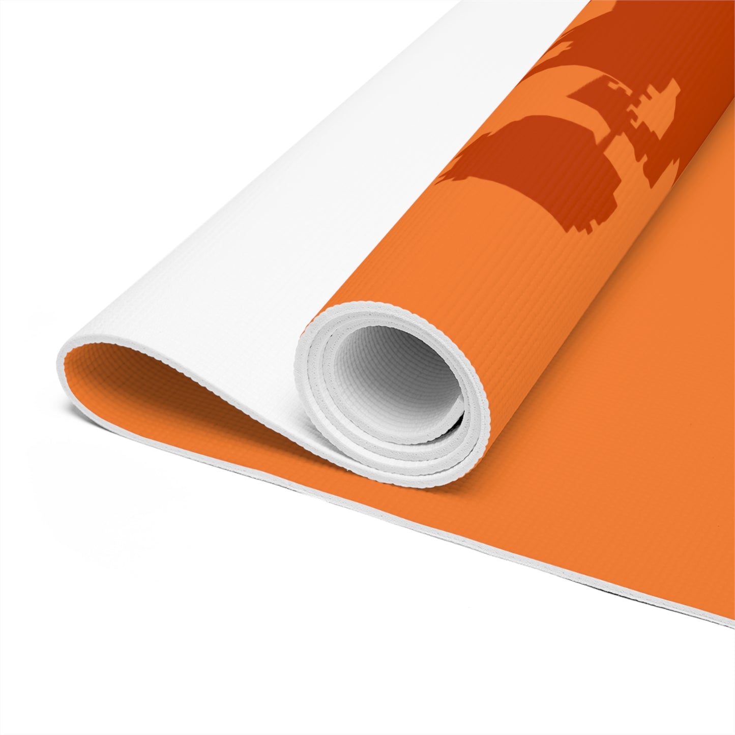Orange Foam Yoga Mat - Chicago Burnt Orange